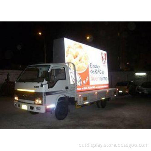 HD P31.25 Truck Mobile LED Display Advertising Truck LED Sc